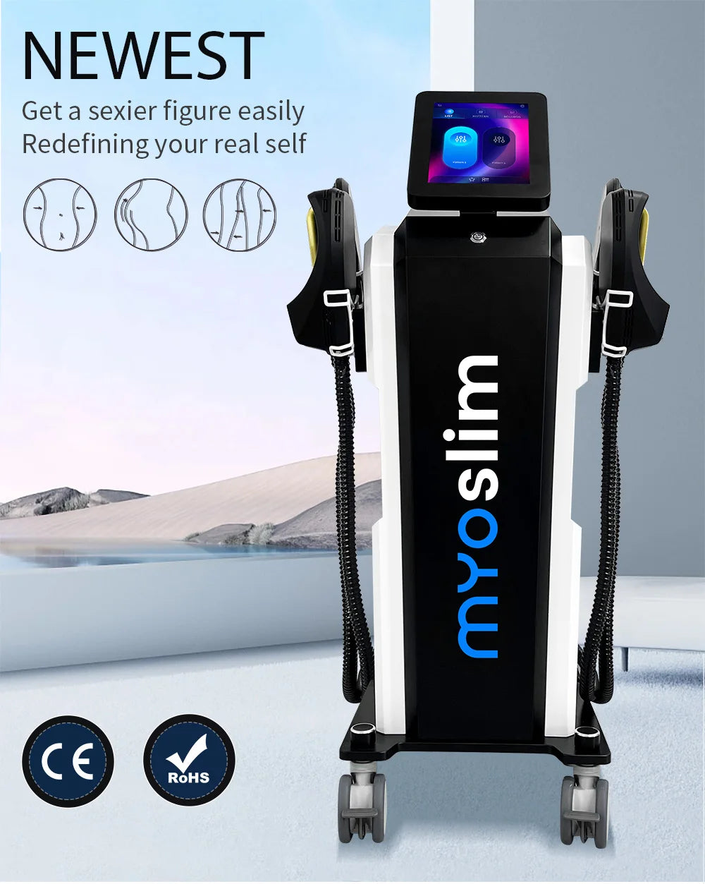 Myoslim EMS Body Sculpt Machine for Contouring and Weight Loss