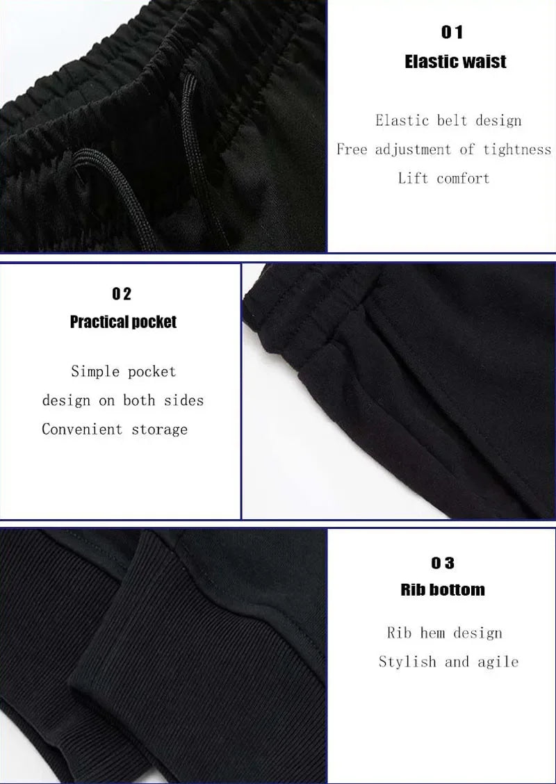 KFNXCN Printed Breathable Unisex Running Pants Joggers Sweatpants