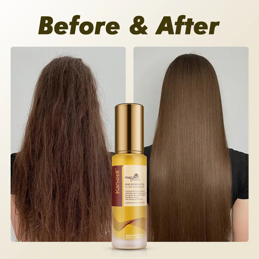 Karseell Moroccan Argan Oil Hair Serum for Damaged Hair