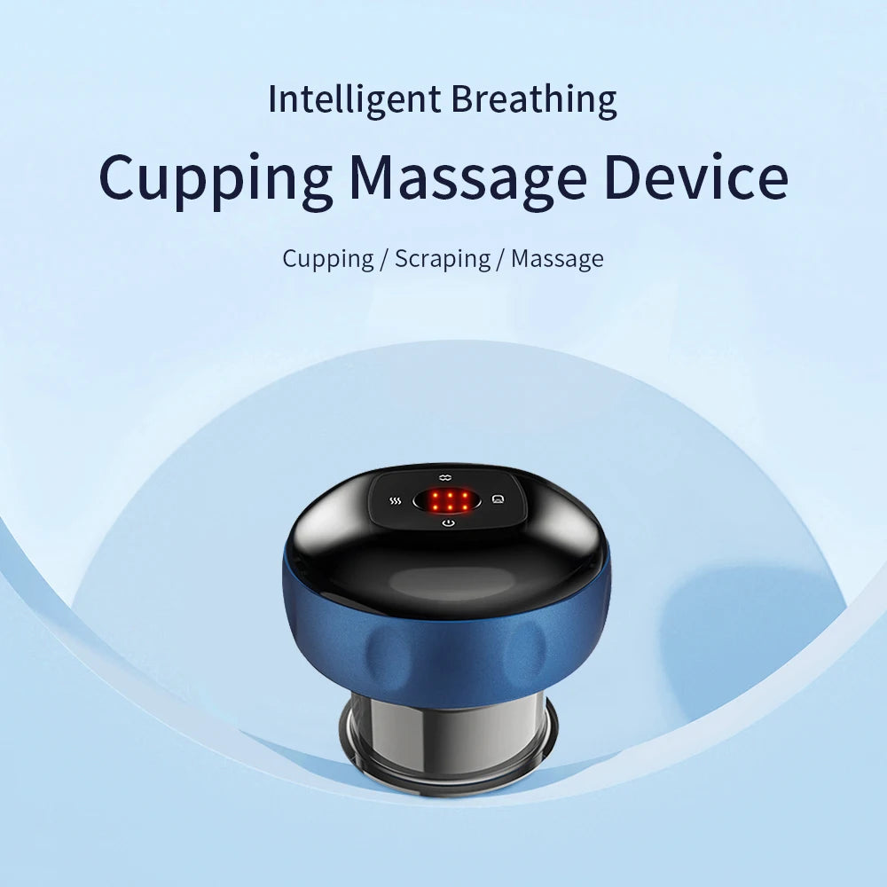 Agdoad Smart Cupping Therapy Device With 12 Levels Temperature