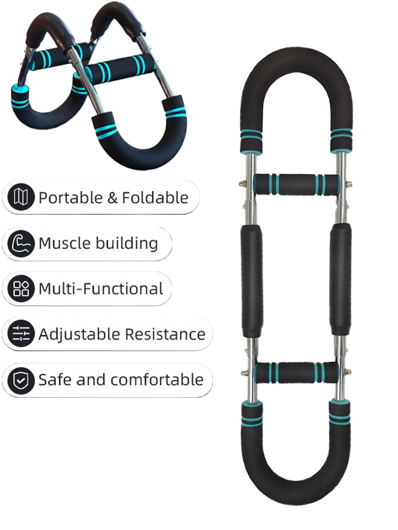 Ultimate Arm Trainer Adjustable Chest Expander And Arm Exerciser