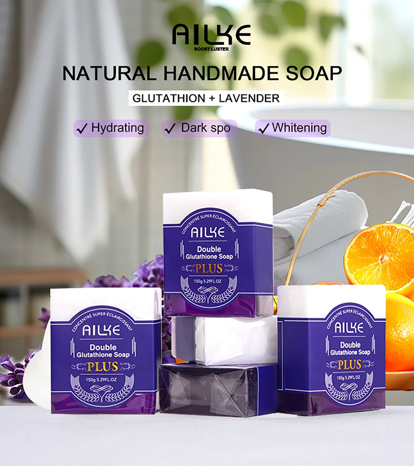 AILKE Anti Spots Smooth Skin Soap For Brightening And Whitening