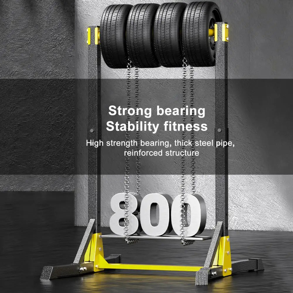 Exerciser Pull Up Station Free Standing Bar 400 LBS