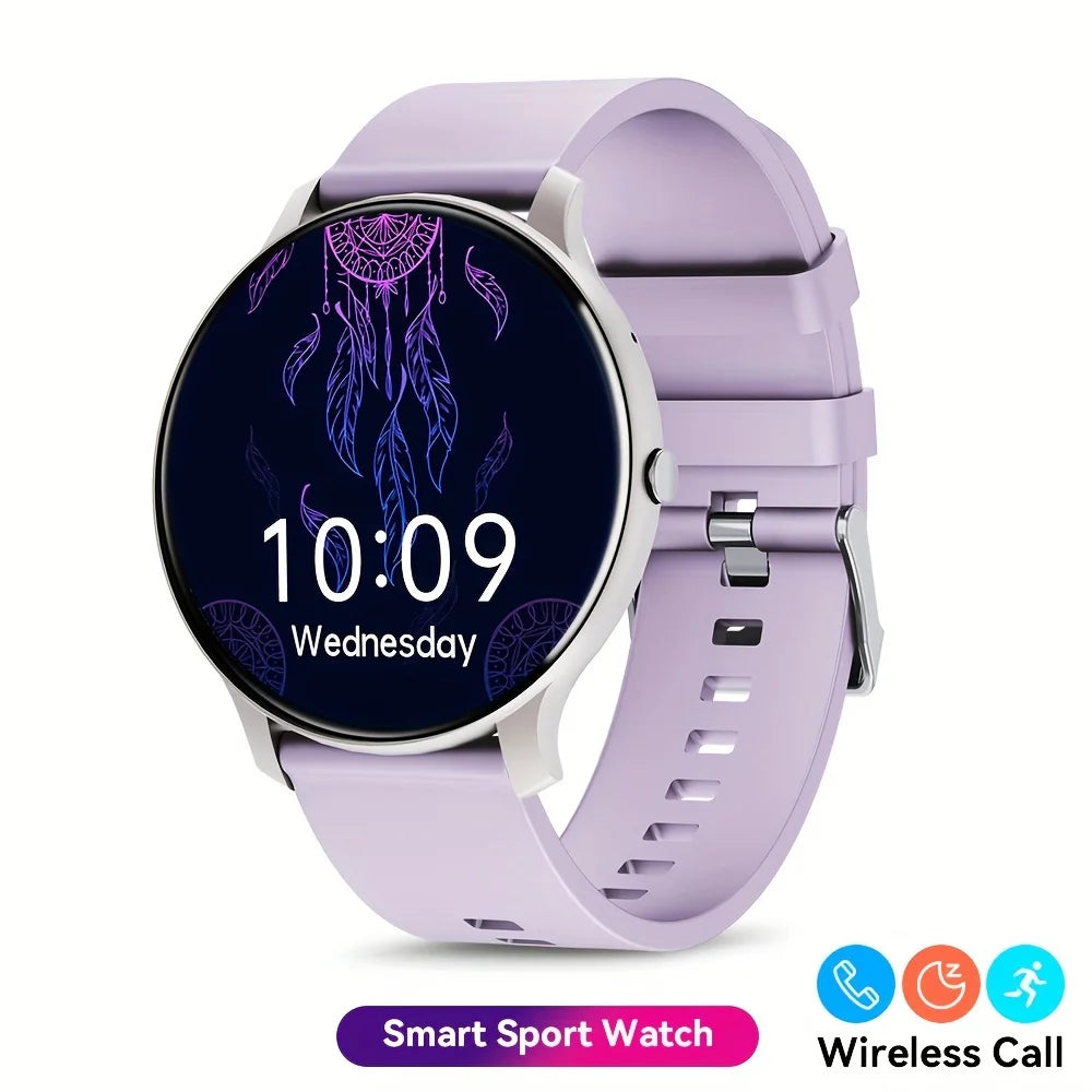 KESHUYOU Smart Watch For Women Bluetooth Health Heart Rate