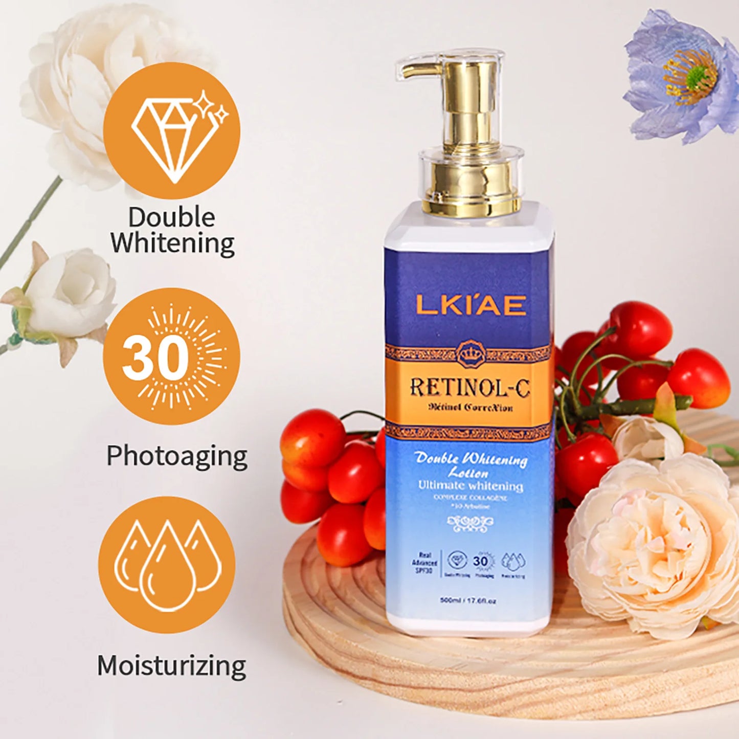 AILKE Advanced Retinol Whitening Skin Care Set For All Skin Types